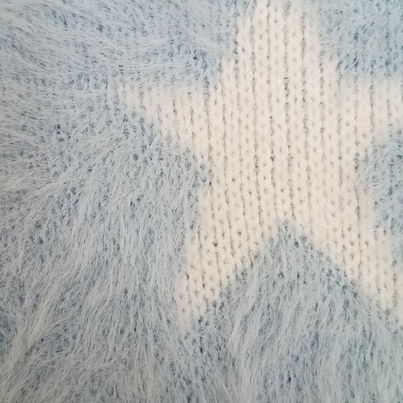 Soho Apparel Baby Blue White Stars M - Picture 3 of 9